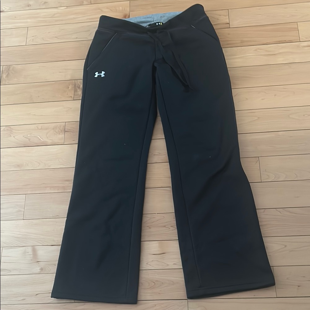 Black Flared Athletic Pants